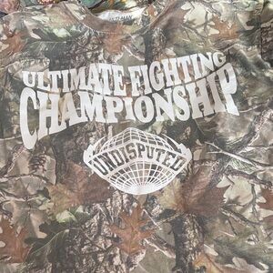 PacSun Camouflage UFC Graphic Tee